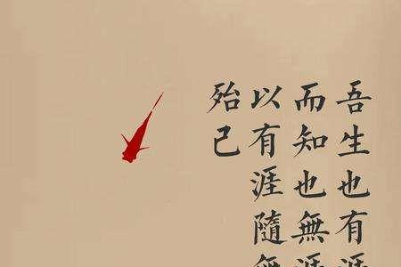 止涯的意思