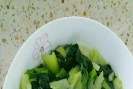 清炒青菜做法