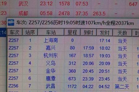 z786次列车途经站点
