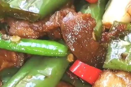 王刚四季豆炒肉的做法