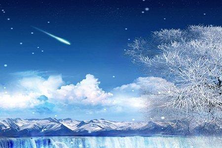 看到雪花纷纷飘落联想到什么