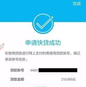建行快贷额度开立是什么意思