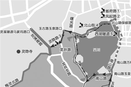 绕西湖三圈要几公里
