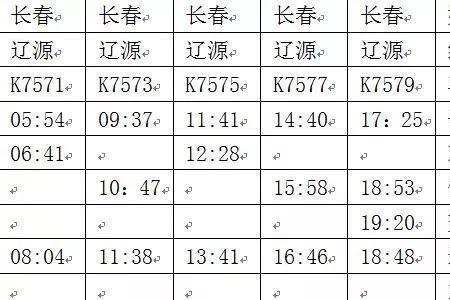 辽源到沈阳的火车正常运行吗