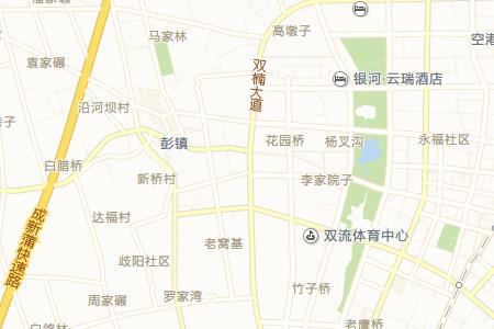 双流划分了哪些地方