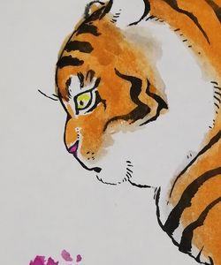 猛虎嗅蔷薇的上一句