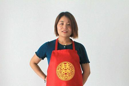 结婚围裙做多大
