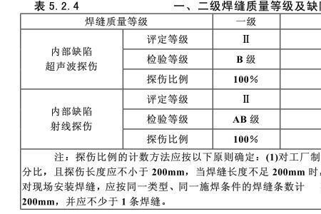 什么是五级焊缝