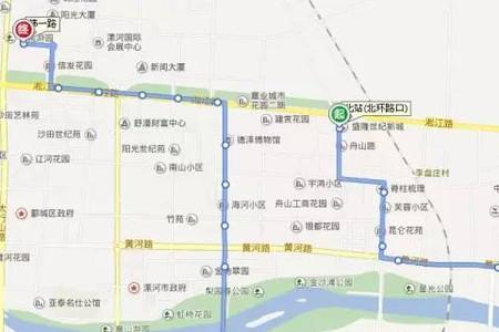 漯河市112路公交车时刻表