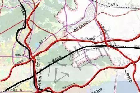 深际城轨经过惠州哪些地方