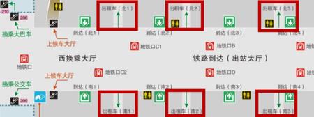 杭州东站4a检票口距离哪个门近