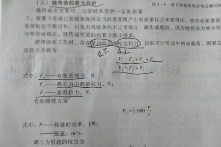 初始力的大小对带传动有何影响