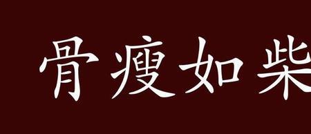 消瘦的近义词是什么