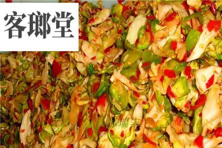 酱大头菜切法
