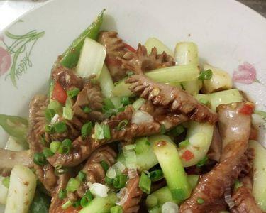 小白茹炒腰花
