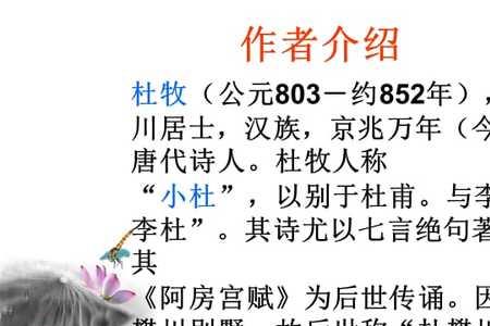 泊秦淮的结构是什么