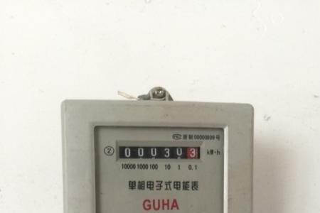 单相电度表用线规格