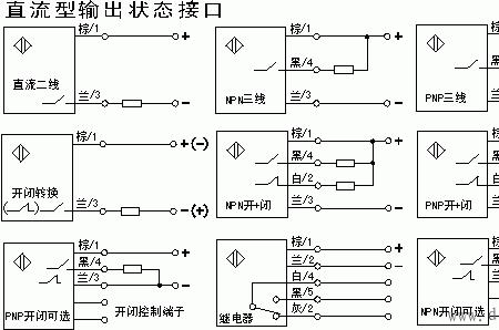 感应开关三线和四线有什么区别