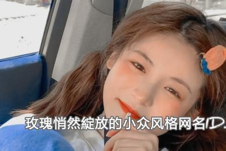 带有玫瑰的网名