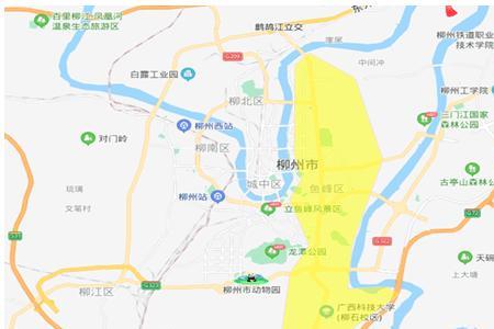 南宁在柳州的东南方吗