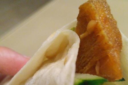 圆形小饼子的卷饼手法