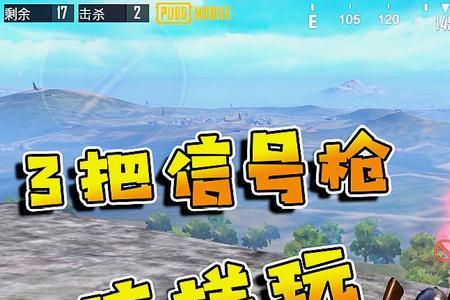 和平精英科学之轮有信号枪吗