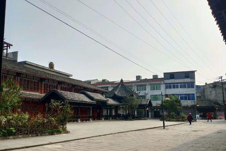 江油青莲古镇好耍不