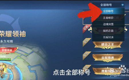 王者荣耀专属称号胜率怎么算