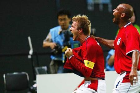 贝克汉姆为什么没有参加世界杯