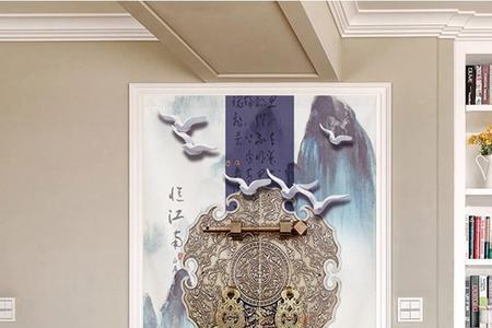 进门过道挂哪种布帘合适