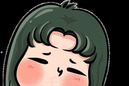 女孩发叹气表情几个意思