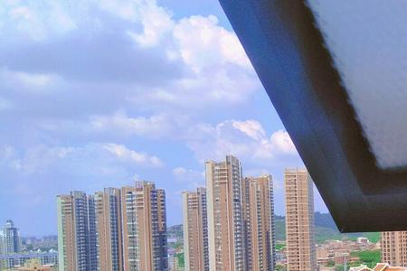窗外被建筑物遮挡