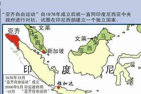 印尼亚奇的地理环境