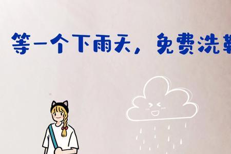 晴天下雨停得快吗