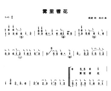 看花配什么歌曲好听