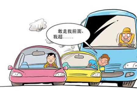 向右礼貌加塞用什么手势