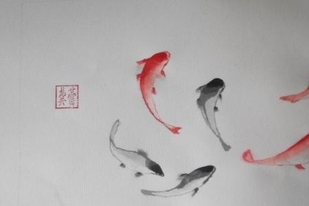 描写鱼成精诗句