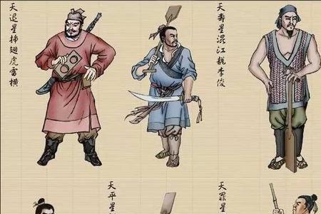 水浒传梁山有几个团体