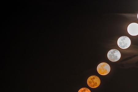 今天月亮升起时间