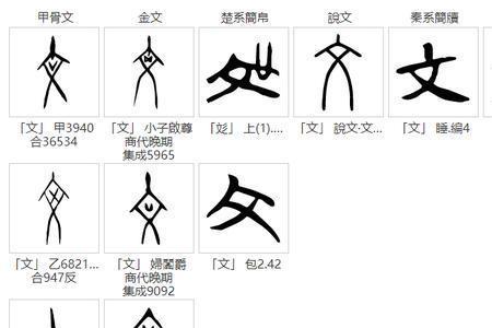 人字的甲骨文怎么写