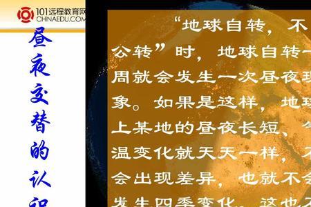 描述昼夜交替的名句