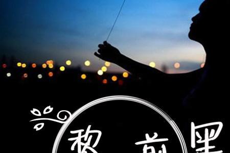 黎明前的故乡文案
