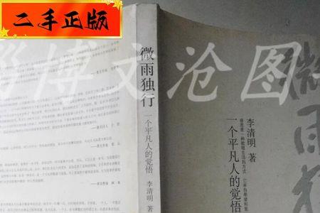 微雨独行的意思