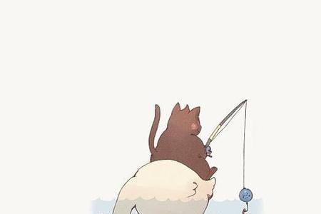 小兔子钓鱼的梗