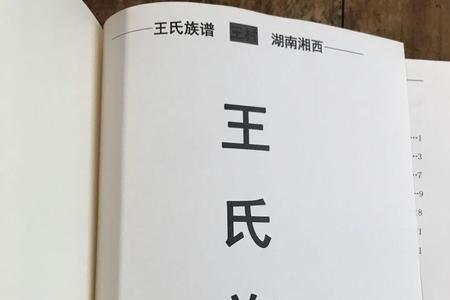 王氏字辈对照表