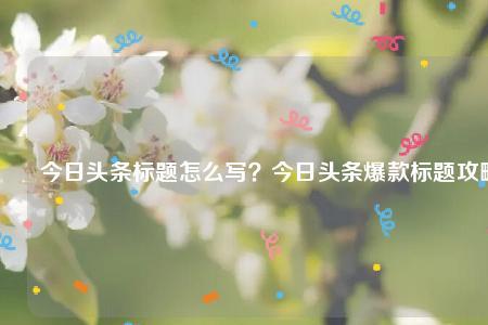 头条标题不能带死字吗