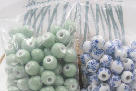 2号花杆用多大的珠子