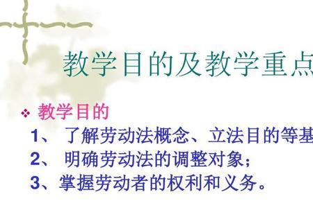 国民义务劳动法的目的