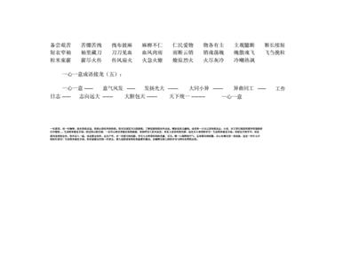 全心全意类似的成语