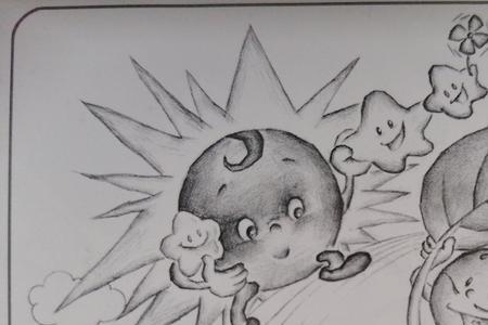 儿童多大学素描